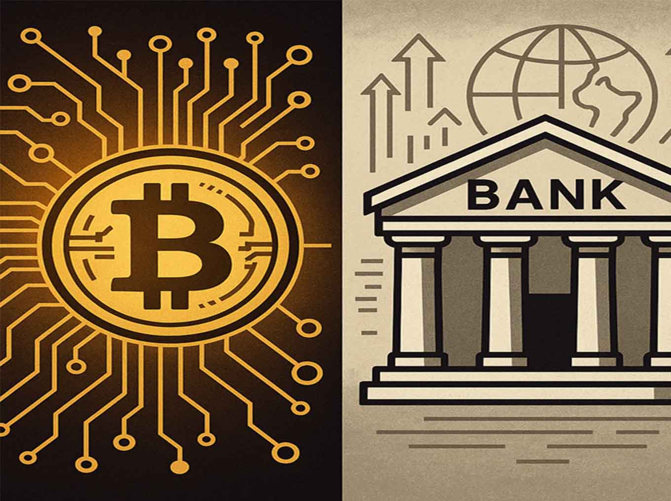 Cripto pode substituir um banco?